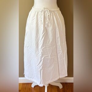 Universal Thread White Drawstring Maxi Skirt